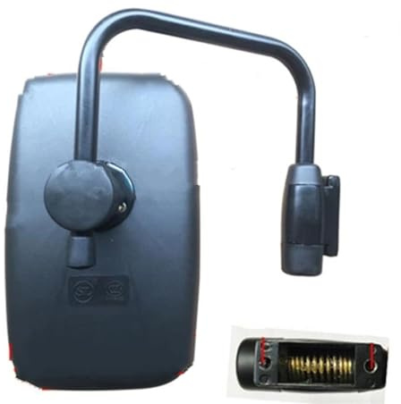 Rétroviseur Extérieur Complet Accessoires De Voiture pour Kobelco Miroir pour SK Pelle De Rétroviseur Inversé Retroviseur Complet(Mirror U Bracket)