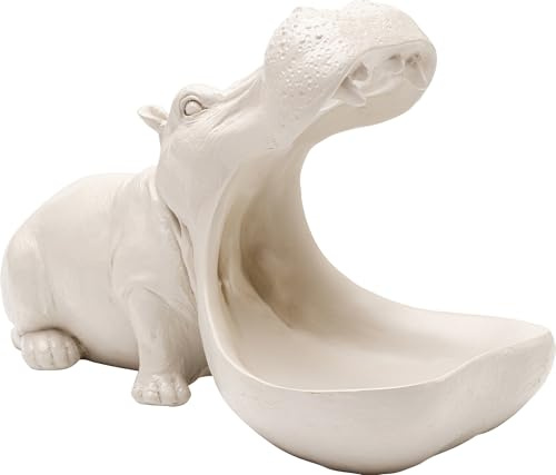 Kare Deco-figurer, konstgjord sten, grå, 17 x 14,5 x 27