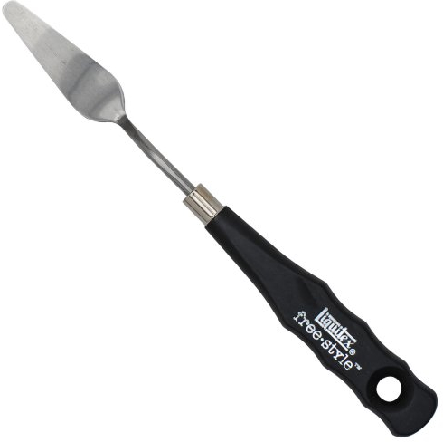 Liquitex Professional Malmesser, Metallo Spazzolato antiruggine, Coltello da Pittura, n. 16