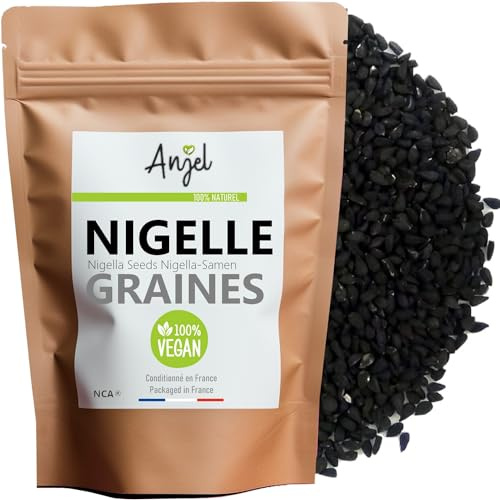 Graines de Nigelle 100% Naturel - Nigelle en Graines Pure Cumin Noir Cuisine Naturelle - NCA (100)