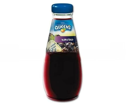 0.25 L ZUMO NATURAL GROSELLA NEGRA QUEEN'S