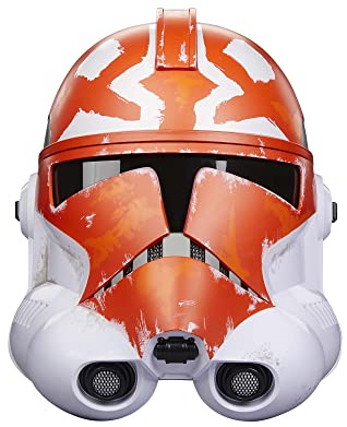 Hasbro Star Wars The Black Series 332nd Ahsoka’s Clone Trooper Helm zu Star Wars: The Clone Wars, elektronischer Rollenspielartikel für Erwachsene