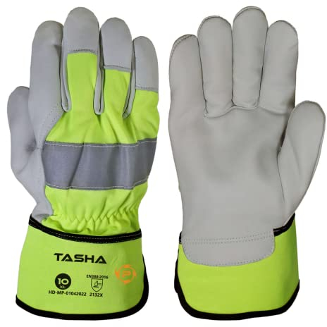 Marel 12 Paar Arbeitshandschuhe Mechanikerhandschuhe Montagehandschuhe Gr. 10 (TASHA-12)