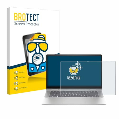 BROTECT Schutzfolie für HP Envy x360 2-in-1 15-fx | Entspiegelnder Displayschutz Made in Germany Matte Displayschutz-Folie Anti-Reflex Anti-Fingerprint Einfache Montage