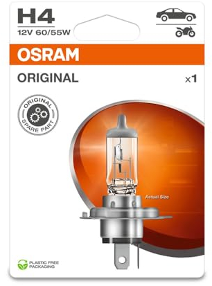 Osram Original Ampoule Halogène - H4 - 12V/60-55W - la pièce