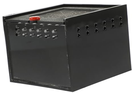 WOONEKY Transparente Terrarienbox Für Kleine Haustiere Inkl Acryl-Panel Und Herausziehbarem Deckel Geeignet Für Spinnen Und Geckos Wetterbeständig Und Leicht Zu Reinigen