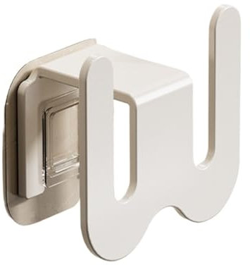 ZFIHAV Wand Schuhregal 5 Stück Schuhregal for Schlafzimmer, ordentliche Aufbewahrung, Schuhtrocknung, Hausschuhe, Badezimmerregal, Pantoffelregal, Wandmontage(White)