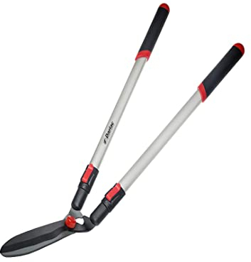 Darlac Telescopic Lawn Shear – Incredibly Lightweight & Razor Sharp – Flip-Lok Action Extendable Handles – Ideal Grass Cutter & Lawn Edging Tool – Blade 230mm Approx