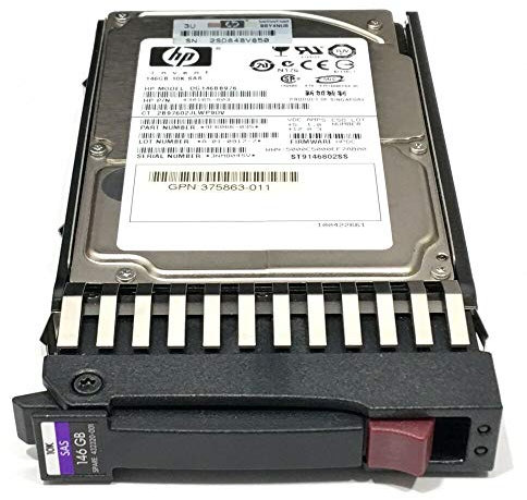 HP Disco rigido Hot-Plug SAS, 146 GB, 2,5, 432320-001