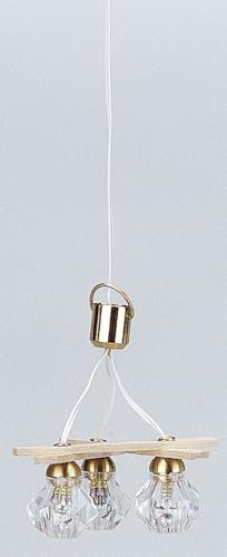 Kahlert Licht 10505 - Minipuppenzubehör - Hängelampe, 3-teilig