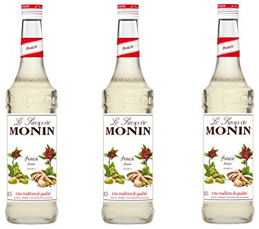 Monin Sirup Pistazie, 0,7L 3er Pack