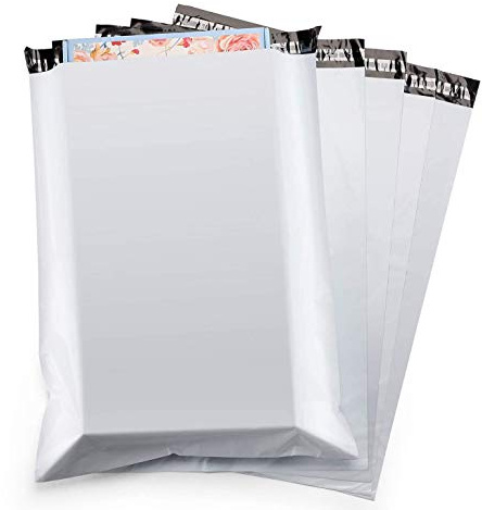 Switory 100pc 48.3cmx61cm Grands Sacs d'expédition Plastique Blanc, des Enveloppes d'expédition, des Sacs d'affichage Pour l'emballage