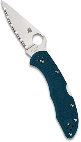 Spyderco Unisex-Erwachsene Delica 4 Lightweight K390 Taschenmesser, Mehrfarbig (Mehrfarbig), Einheitsgröße