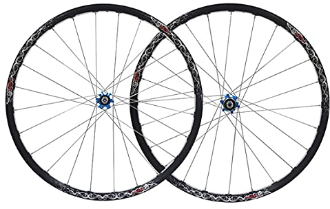 Generic 26Mountainbike-Laufradsatz MTB-Felge Fahrrad-Schnellspanner-Scheibenbremsräder 1958g QR 24H Straight Pull Nabe für 7/8/9/10-fach Kassette