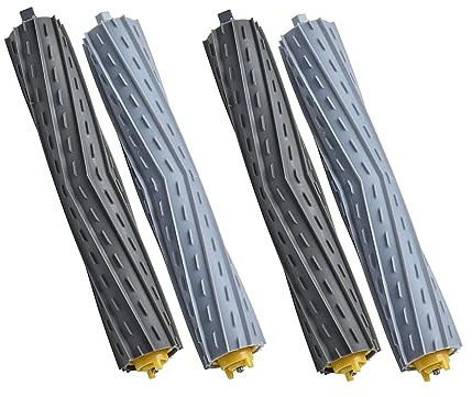 PELLYDA Piezas de repuesto para Roomba, cepillos de rodillos de repuesto para Roomba 800 y 900 Serie 800 850 860 861 866 870 880 890 900 980 985 Robots Recambios con 2 juegos de cepillos de