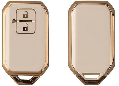 kwmobile Cover Chiave Auto Compatibile con Suzuki con 2 tasti Keyless Go - Custodia Chiavi Auto Copri Telecomando - Copertina Chiave - Copertura in Silicone TPU