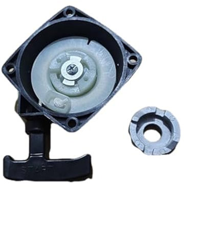 HUVNEXA 1E40FP-3Z Rückstoßstarter und Becher for 1E43FP 1E53FP 3WF-950 3WF-960 3WF-960E EB-650 KS865 Gebläsesprüher Ersatzteile Rückstoß-Seilzugstarter(Black Starter and Claw Cup)