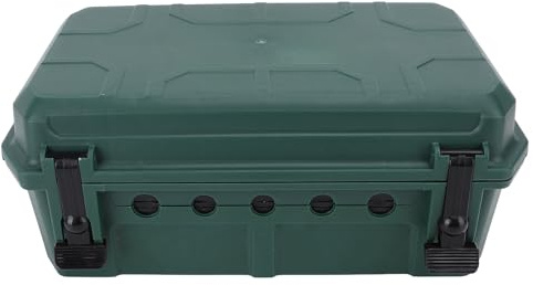 Sxhlseller Outdoor Electric Box, Outdoor Extension Cable Box with Large Capacity for Holiday Lighting (Green)