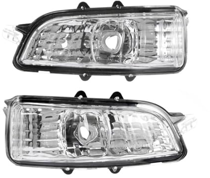 Backspegelblinker för Volvo C30 C70 S40 S60 S80 V50 V70, utbyte av dynamiska LED-blinkers,left