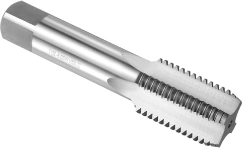 QUARKZMAN Tarauds à Main, 1-1/2-6 BSW 2B Taraud Finisseur Britannique à droit en Acier Rapide HSS6542(M2), Tarauds et Filières Durables pour Outil Taraudage Vis Réparation Bricolage