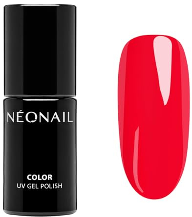 NÉONAIL UV Nagellack 7,2 ml - Rot - Chili Kiss - NÉONAIL Farben - UV Lack - Gel Nägel - Nageldesign