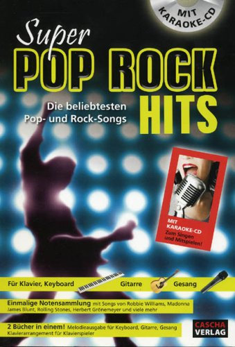 Super Pop Rock Hits. Songbuch