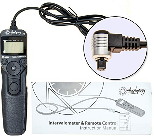 PROtastic® DSLR Intervalometer/Timer Shutter Release for Time-lapse Photography + Astro Long Exposure (Includes Compatible Canon N3 Cable)