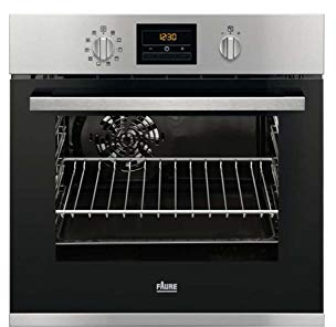 Four encastrable pyrolyse Faure FZP37901XU - Four pyrolyse Inox anti-trace - multifonction - Chaleur tournante ou pulsée - 56 litres - Porte froide (4 vitres) - Classe énergétique A+