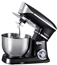 Techwood tcdr-136 Robot Pétrin - Noir Bol inox de 6.5 L. 1300 WATTS