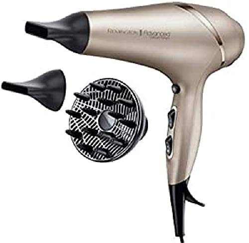 REMINGTON AC8605 Seche-Cheveux Professionnel Ionique Colour Protect 2300W, Soin Micromoléculaire Huile Karité et Filtres UV