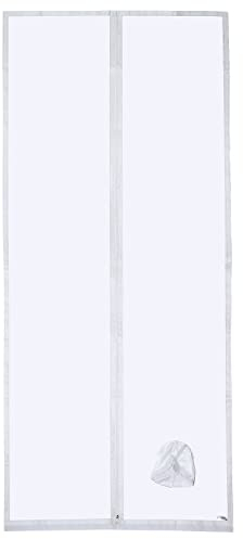 Joint de porte HOOMEE pour climatiseurs mobiles avec rallonge de tuyau cousue pour une performance de refroidissement optimale, une consommation d'énergie réduite, avec fermeture Éclair, 120x240cm
