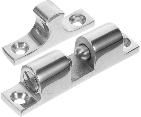 UKCOCO Verrou Inox Bateau: Porte Acier Inoxydable pour Bateau de Maintien Robuste Au Vent pour Portes Armoires Marines Yachts - Dispositif De Fixation Anti-Vent