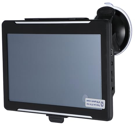 Operitacx GPS Camion Écran Tactile Navigateur Voiture avec FM Transmetteur Mémoire Cartes Europe Assistant Vocal Correction Itinéraire
