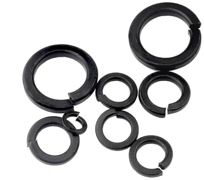 5/10/50/100pcs Rondelle di bloccaggio a molla Guarnizione elastica in acciaio al carbonio M2 .5 M3 M4 M5 M6 M8 M10 M12 M16 M20 M24 M27 M30 GB93(M27 5pcs)