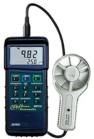 Extech 407113 CFM Metal Vane Anemometer