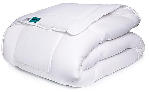 Wendre Couette Tempérée 220x240 cm - 300 g/m² Mi-Saison, Anti-Acarien, Certifiée Oeko-TEX, Couette 2 Personnes - Microfibre Douce et Respirante, Idéale Toutes Saisons