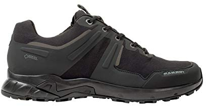 Mammut Ultimate Pro Low GTX Men | Wanderschuhe für Herren, Gore-Tex Schuhe, Wasserdichte Sportschuhe, Trekkingschuhe für Leichte Wanderungen, Bergschuhe, Outdoor Freizeitschuhe | Schwarz, 8.5