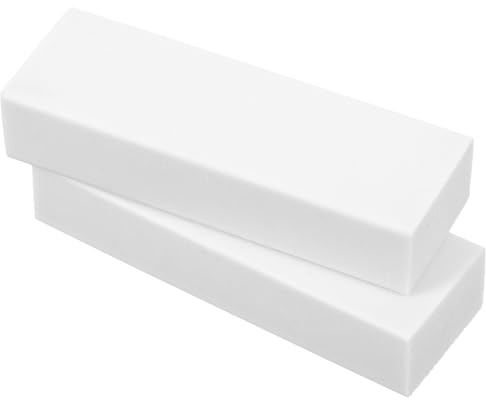 BRIGHTFUFU 2pcs Sneaker Eraser and Stain Eraser Set, Suede Shoes Cleaning Tool for Outdoor Travel, Professional White Shoes Cleaner for Effective Dirt Removal