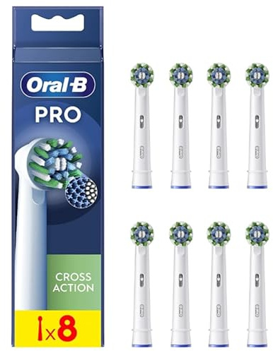 Oral-B Pro Cross Action elektriska borstar, 8-pack
