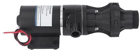 Pompa per Fognatura per, Pompa Maceratore per Autoadescante 12 V, Alte Prestazioni, Bassa rumorosità, Protezione Sovracorrente, Protezione Sovraccarico (DC12V)