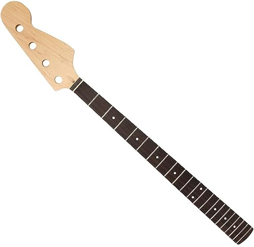 21 Bünde E-Bass Griffbrett Premium Ahorn Palisander Ersatzgriffbrett für Bassgitarre Musikinstrument Zubehör