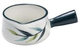 Såsskål Mini mjölkkanna med handtag hushålls keramisk spetsig mun såskanna kaffegräddebehållare Såskanna(Green)