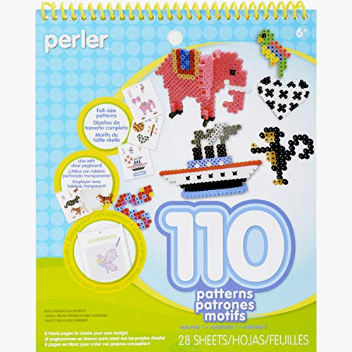 Perler Beads Patterns and Idea Book for Kid's Crafts, 28 pgs