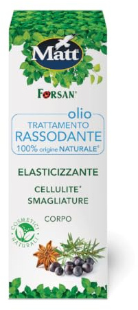 La Tradizione Erboristica Forsan - Olio Trattamento Rassodante – 100% Origine Naturale - 100 ml