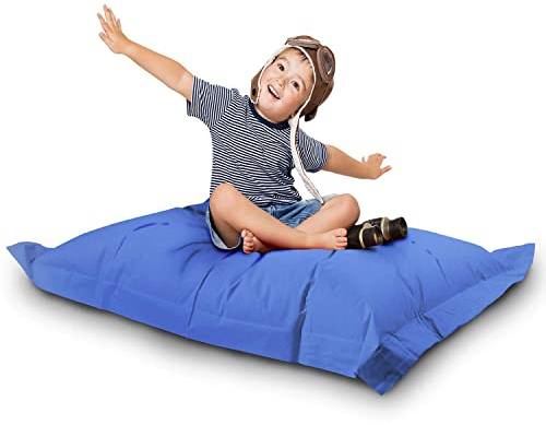 LAZY BAG Riesen-Sitzsack XL 160x125 cm mit 300 Liter | Sitzkissen 2-in-1 für Kinder & Erwachsene | Bequeme Indoor & Outdoor mit 3 Mio. EPS-Perlen für perfekte Ergonomie | Deutscher Marken Hersteller