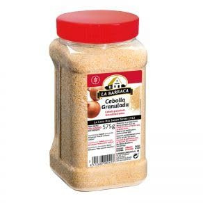 Cebolla Granulada 575 Gramos de La Barraca - Aditivo de Cebolla en Polvo Natural para Platos y Comidas - Mejor Selección ENOVINOS