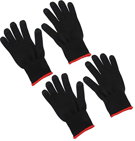 Gadpiparty 2paare Gaming Handschuhe Mit Touchscreen-funktion Schweißabsorbierende Und Rutschfeste Fingerbedienung Für Controller Und Handy-nutzung Elastisch Und Bequem