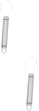 MAGICLULU 2 Pezzi Affettatrice Portatile per Anguria Facile da Riporre in Acciaio Inossidabile per Cucina Domestica