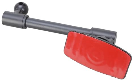 Support de téléphone de voiture à plusieurs surfaces - Base adhésive à tête sphérique de 17 mm - Conformité générale pour tableau de bord et pare-brise - Support de téléphone solide pour voiture