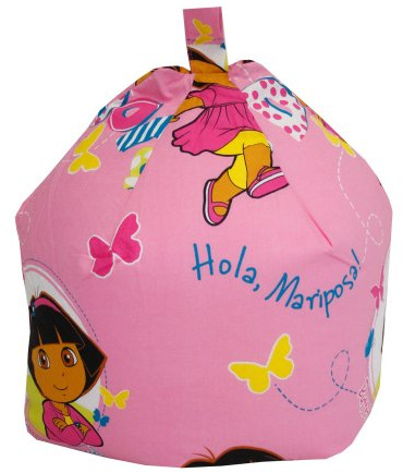 Dora the Explorer Bean Bag with Filling Childrens Girls Doll Pink